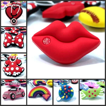 

Mixed Styles 10pcs High Quality Casual Shoe Charms Accessories Fit cor croc jibz Party Home Decoretion Kids Gift Fashion Hot