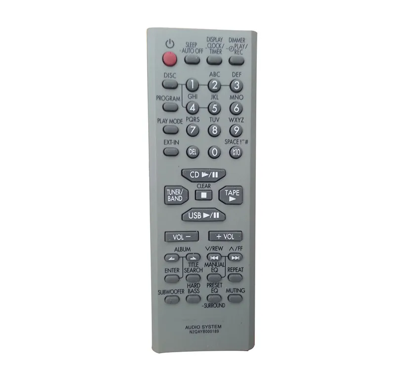 

New Original Remote Control For Panasonic N2QAYB000189 Audio System