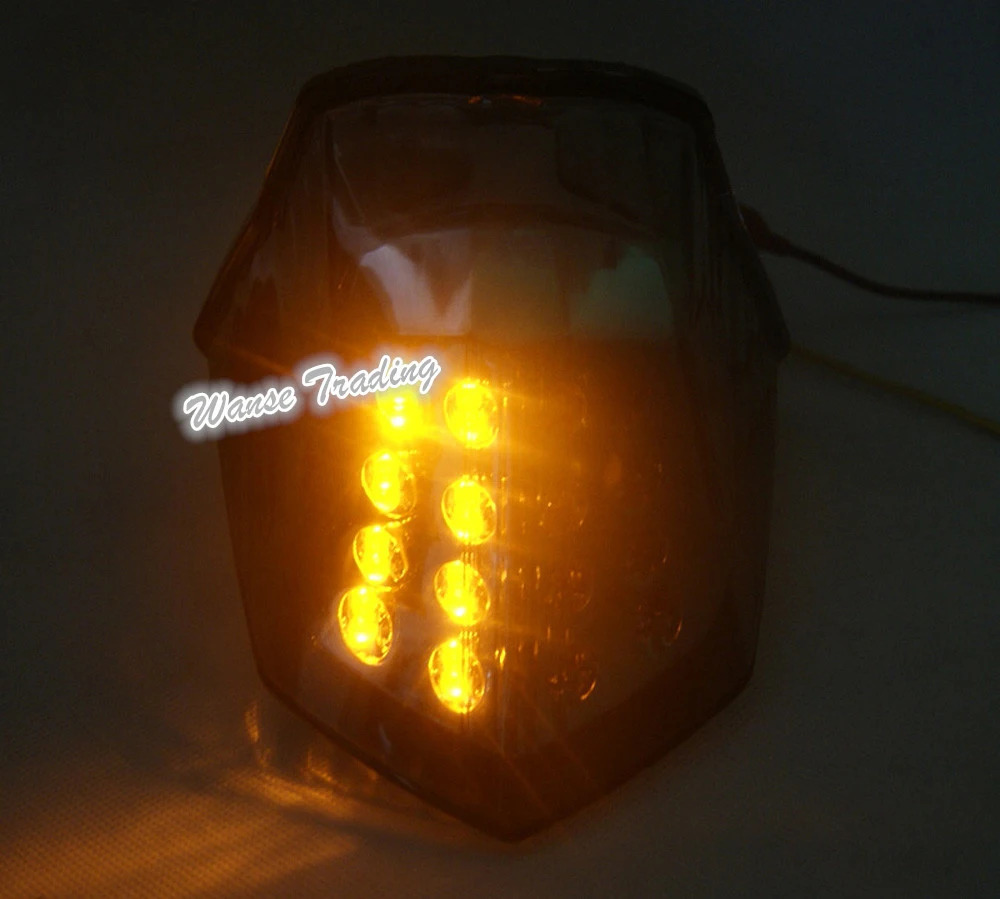 Waase e-mark задние тормоза кабеля поворотов integrated LED Light дым для 2009 2010 2011 2012 2013- Yamaha XJ6 xj-6 xj6n xj6f