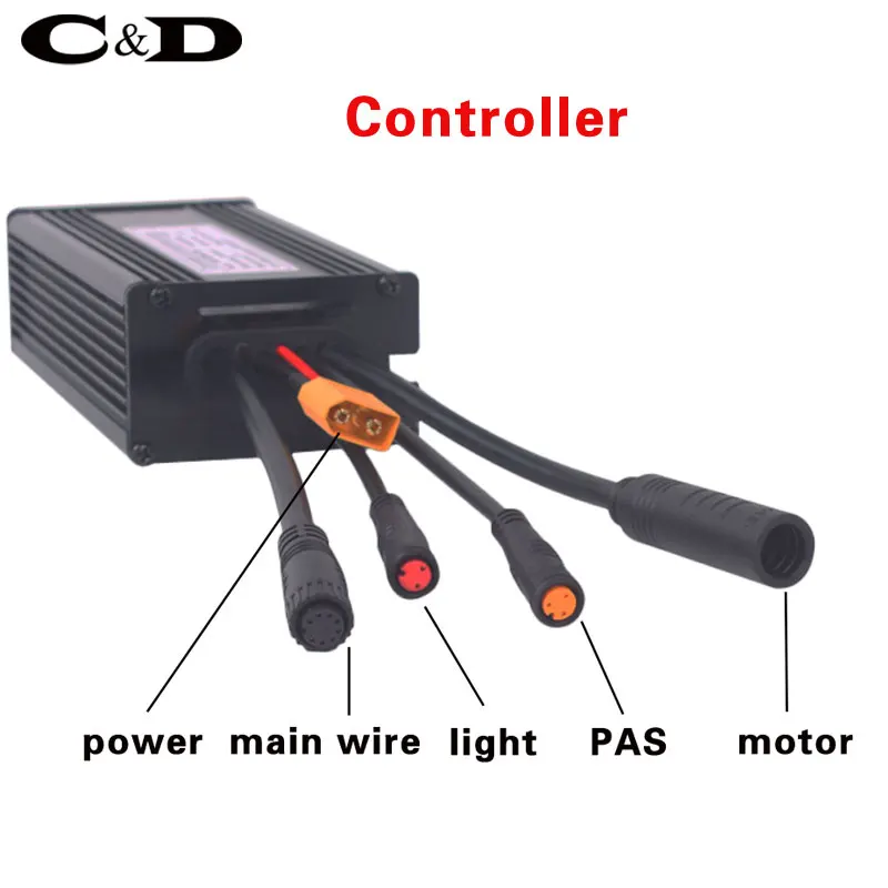 Best Waterproof Connector 500W 22A Controller LCD3 PAS Throttle Brake 1 Best Waterproof Connector 500W 22A Controller LCD3 PAS Throttle Brake 1