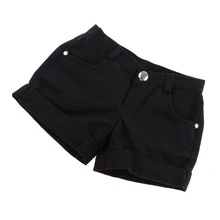 Модные шорты с карманами брюки для 1/3 BJD Dollfie MSD Одежда для кукол аксессуары черный