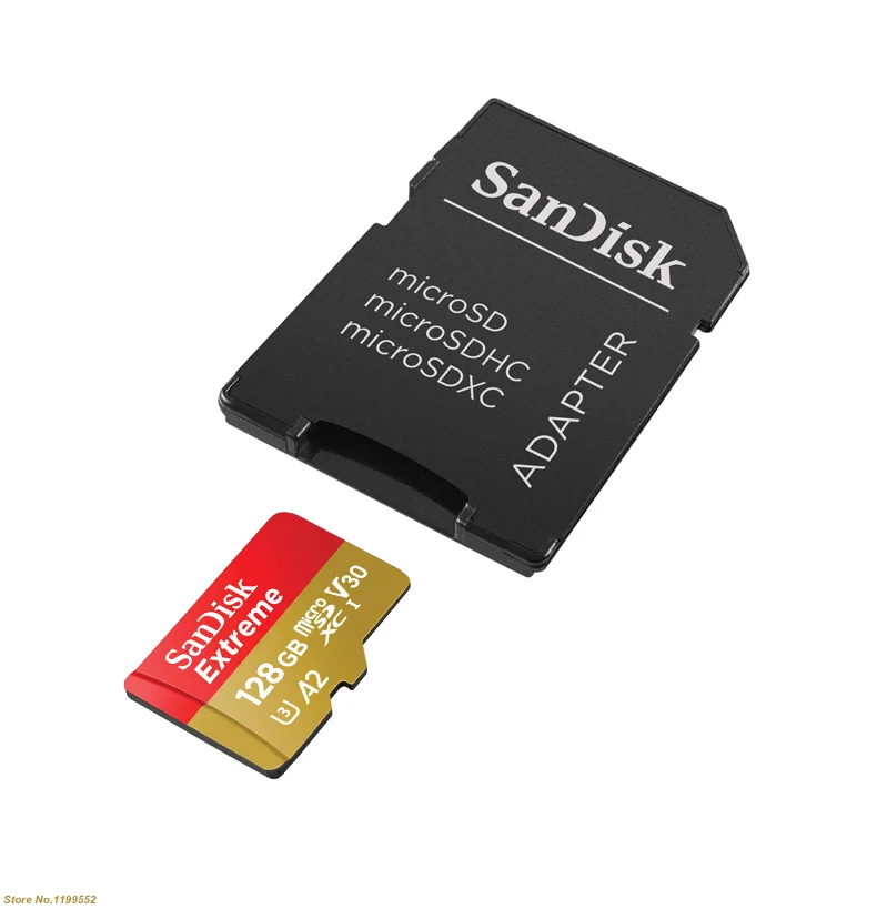 Оригинальная карта памяти SanDisk TF Micro SD U3 для чтения смартфона планшета поддерживает запись видео 4K 32 Гб 64 Гб 128 ГБ 256 ГБ