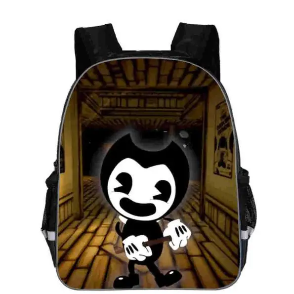 photo color Bendy и чернильная машинка рюкзак мужская сумка на плечо дорожная сумка игра Студенческая школьная сумка женская записная книжка повседневные рюкзаки для девочек подростков - Цвет: photo color