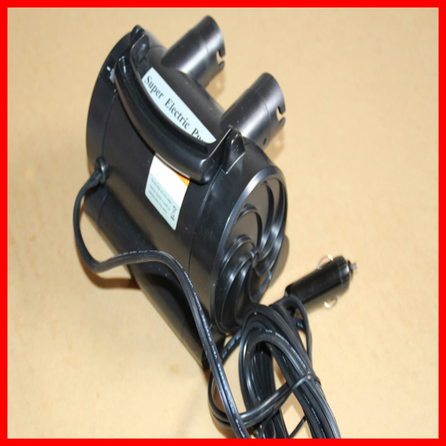 

HB-139A Vehicle DC 12V Inflatable Pump Inflatable Bed Inflatable Boat Inflator Super Electric Pump