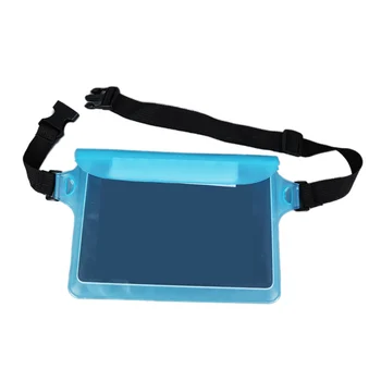 

Waterproof Dry Pack Outdoor Swimming Drifting Waterproof Pouch Dry Bag PVC Waist Phone Cover Storage Protective Bag