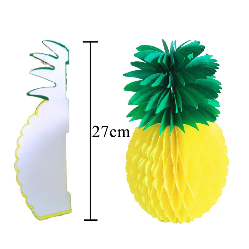 Amawill 1 шт. 27 см ананас соты Гавайские Luau вечерние день рождения DIY домашний декор