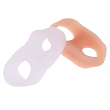 Velishy силиконовый гель мини-разделитель пальцев ног для предотвращения перекрытие пальцев ног вальгусная деформация корректор защита большого пальца ортопедические вставки