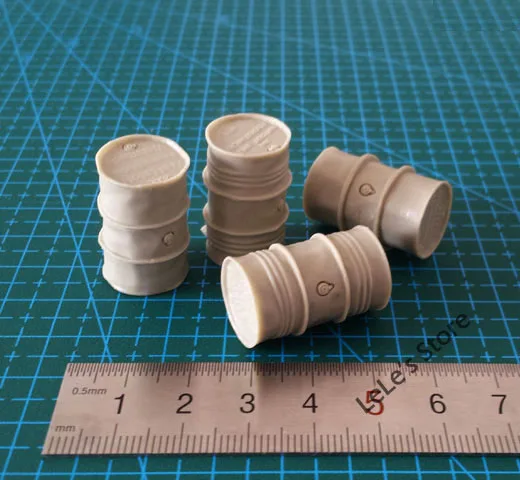

1/35 Resin Model World War II Scenario Accessories 200L Drums (4 pcs)