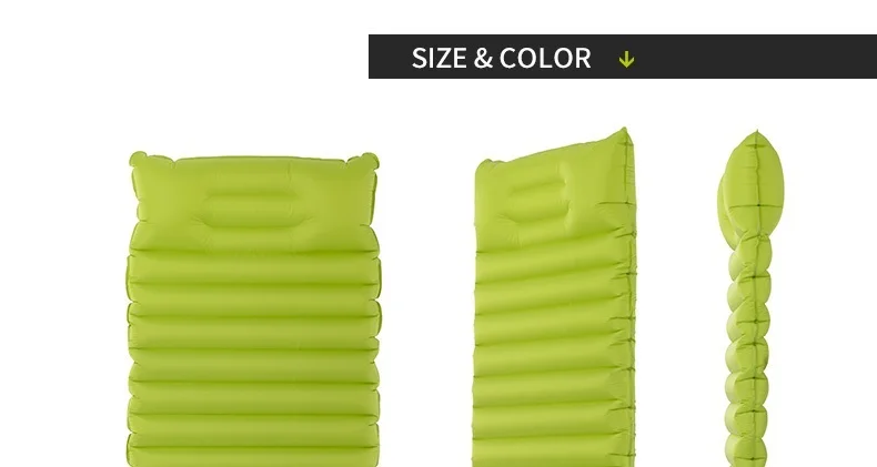Colchão de ar Cama de ar Esteira de Acampamento Almofada de Dormir Ultraleve ao ar Mat com Pillow Naturehike Livre Moistureproof Camping Almofada Inflável 49 livre moistureproof almofada inflável esteira de ar