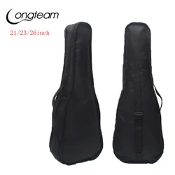 21/23/26 Inch Ukulele Guitar Bag Black Oxford Waterproof Portable Soft Case Single Shoulder Backpack Guitar Accessories 21/23/26 Inch Ukulele Guitar Bag Black Oxford Waterproof Portable Soft Case Single Shoulder Backpack Guitar Accessories