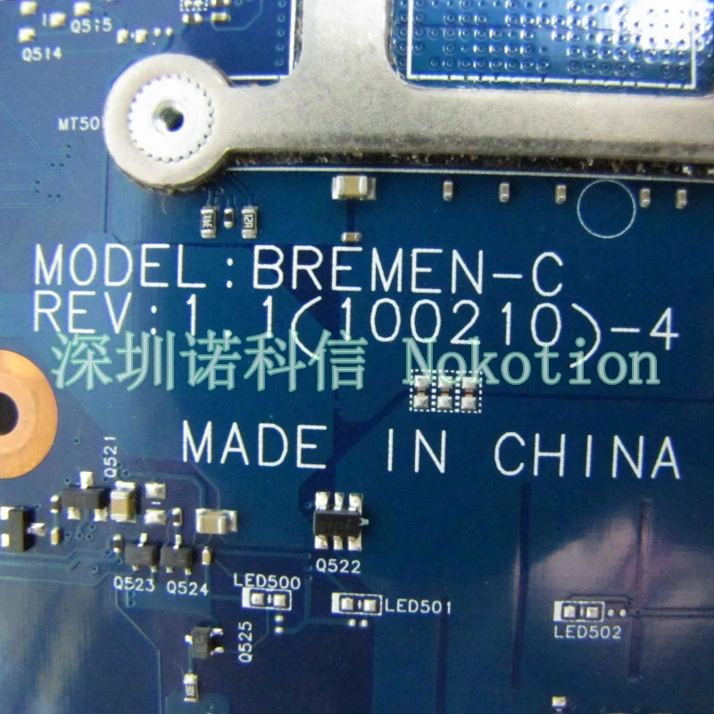 NOKOTION BA92-06785A BA41-01219A اللوحة المحمول لسامسونج R540 NP-R540 اللوحة BREMEN-C HM55 DDR3 مع المبرد