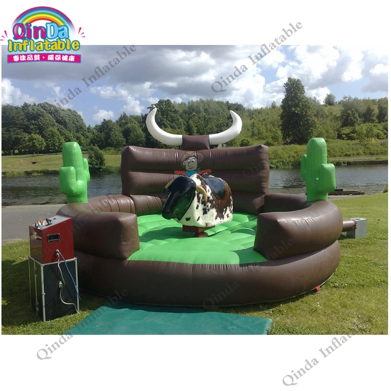 inflatable mechnical bull mat45