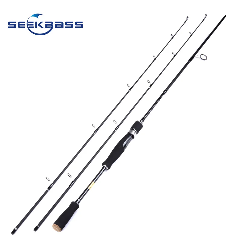 SeekBass SK602 M/MH 1 8 M 2 наконечника 7 20g/10 25g приманка вес углеродного волокна для ловли