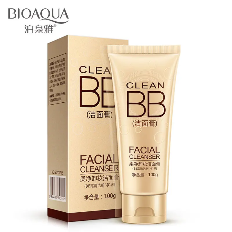 BIOAQUA amino acids whitening moist skin care washing product face care