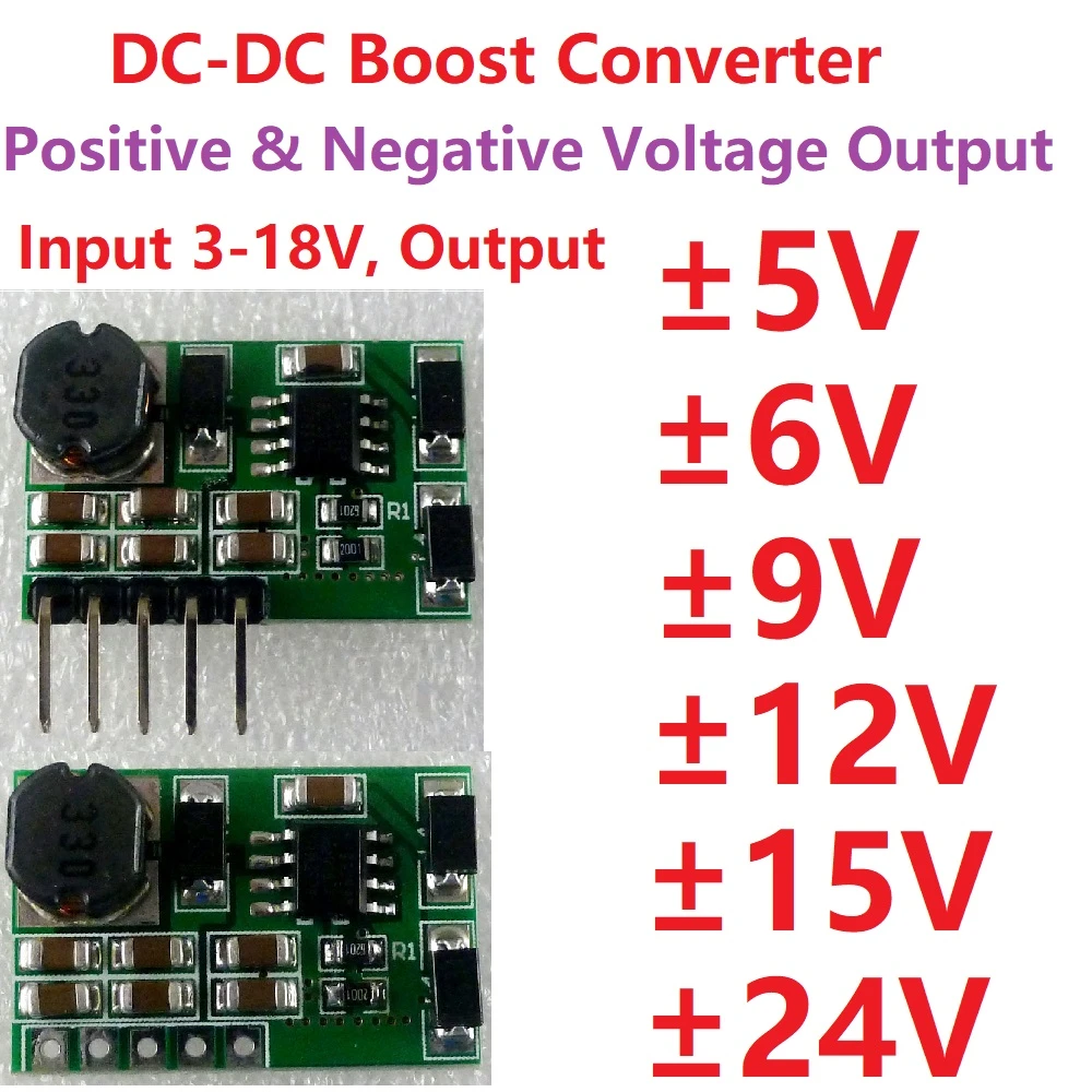 +- 5v 6v 9v 12v 15v 24v Positive & Negative Dual Output Power Supply Dc ...