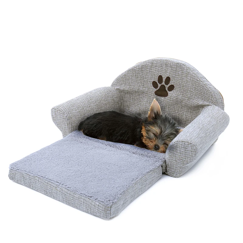 Koop Pet Verwijderbare Hond Bed Vier Seizoenen Grijze Hond Sofa Hond Kat Huis Wasbare Huisdier Kussen Voor Pet bed Dieren Huisdier producten