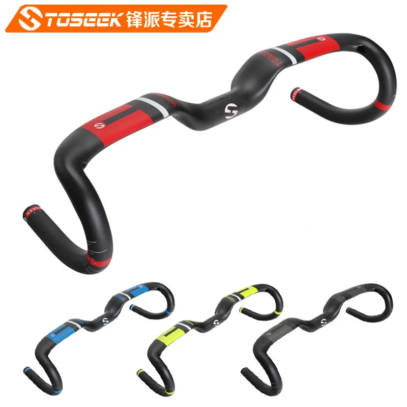 

2018 New carbon fiber carbon fiber highway bicycle thighed handle carbon handlebar road bike handlebar 400 420 440MM