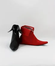 Hochwertige Batman Arkman Harley Quinn Film Cosplay Schuhe Stiefel Nach Maß Für Erwachsene Frauen Halloween Party Version B