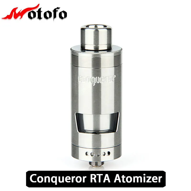 

100% Original Wotofo Conqueror RTA Atomizer 4ml E-liquid Capacity Conqueror Rebuildable Atomizer Adjustable Airflow