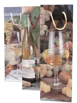 

Gift bags Bagland, "Bottle Star 17", Paper-160g/m2, pack saving-12 A. Assorted, 12 cm x 36 cm x 9 cm