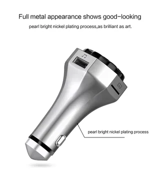 

2020 FM transmitter Bluetooth modulator car hands-free MP3 player supports USB flash drive SD card USB charger auxiliary