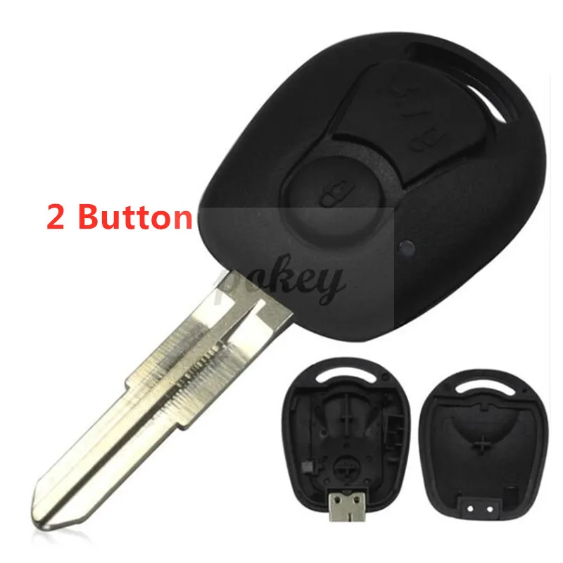 

For SSANGYONG Remote Key Shell fit Actyon Kyron Rexton Case Cover shell Fob 2 Buttons