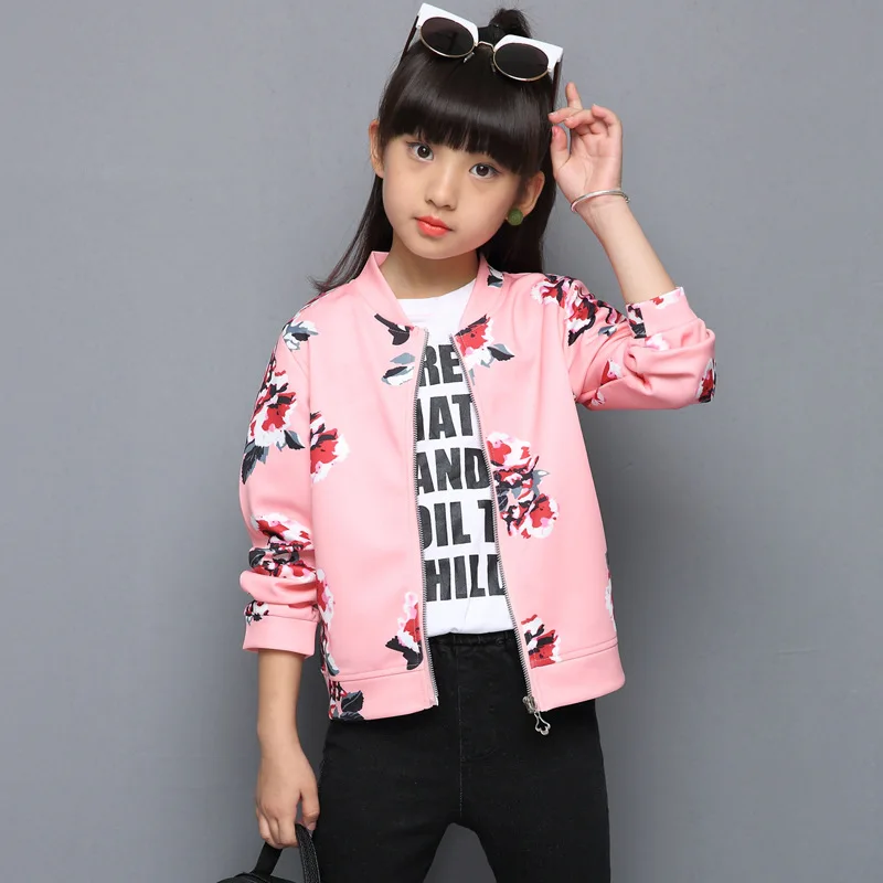 Roupas Infantis Primavera Quente Moda Casual Peônia Rosa Preto Zíper Confortável Cabolsa Camisa Frete Grátis. 2020 4 Mamãe e Bebê