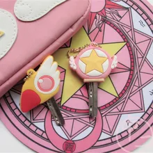 Аниме Сейлор брелок луна Косплей карты Captor Сакура брелок для девочек Хэллоуин реквизит брелки A677