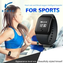 Смарт-браслет Kinyo с пульсометром и кислородом для контроля за движением шаг OELD, часы для сна, совместимые с IOS, Android Phone