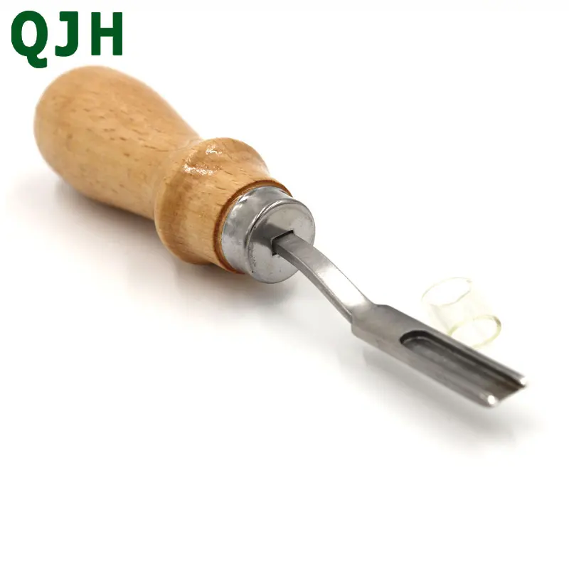 

High Quality DIY Handmade French Style Leather Craft Edge Beveler Cutting Skiving Trimming Leather Tools Sewing