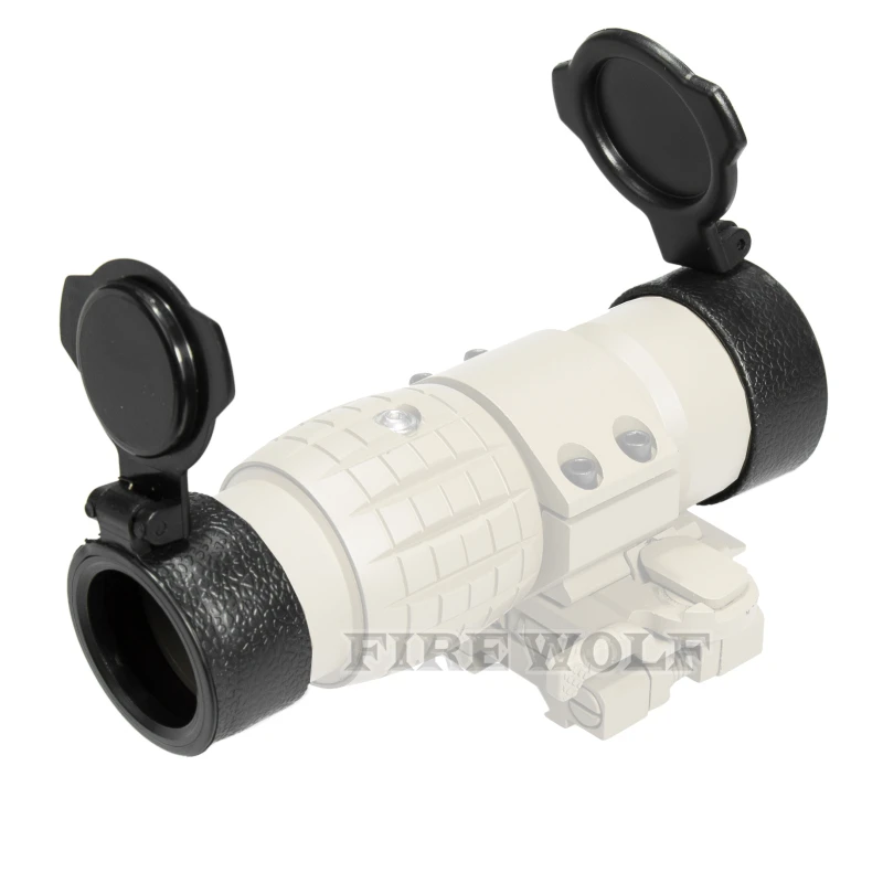 Diana Rifle Scope Cover Quick Flip Spring Up Open Lens Eye Protect Objective Cap for Caliber 20 Sizes