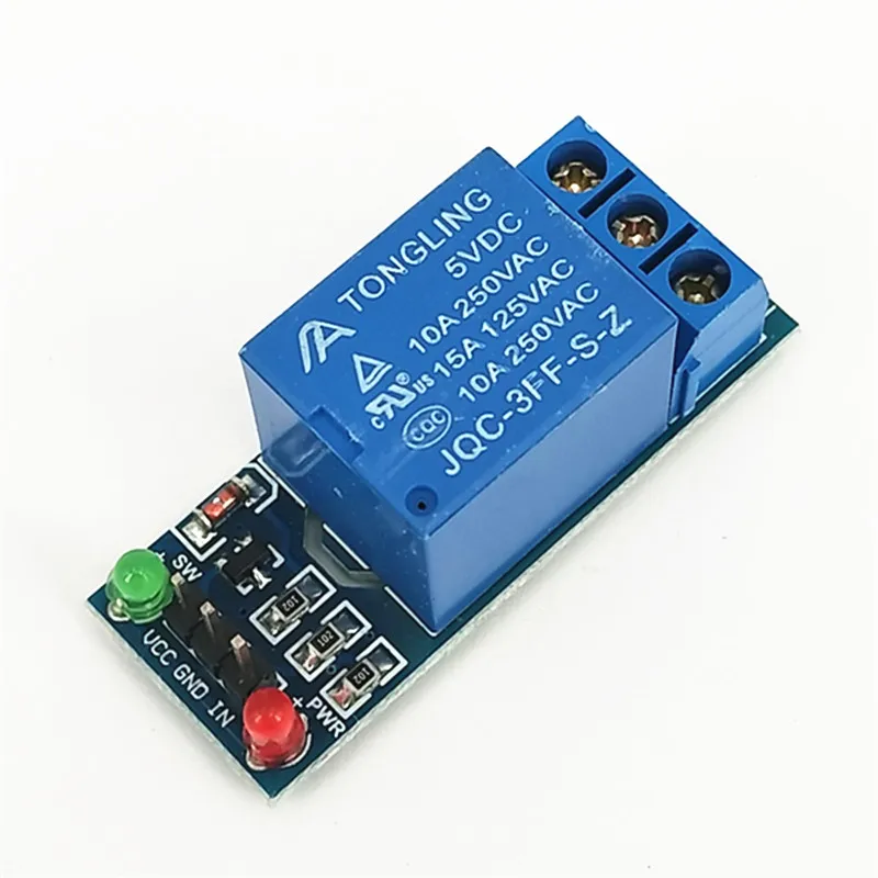 10pcs/lot 1 channel 5V low level trigger relay expansion board 1