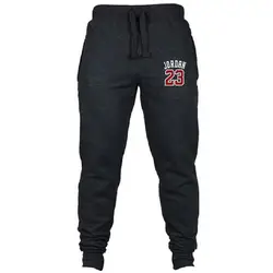 Мужские брюки Новая мода Jordan just Joggers брюки мужские повседневные тренировочные брюки бодибилдера фитнес спортивные брюки мужские