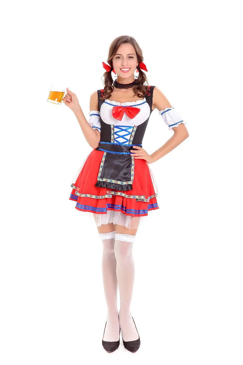 Костюм для косплея девочек Немецкий немецкий размер M XL|cosplay costume female|oktoberfest beer