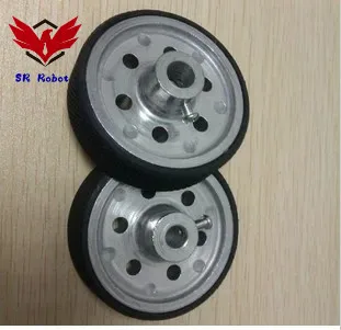 

Factory Alloy Metal 6/8mm Wheel 65mm Width 18mm Robot Hub Bruck Metal Tyre RC Car Chassis Rim DIY RC Toy Remote Control Robotic