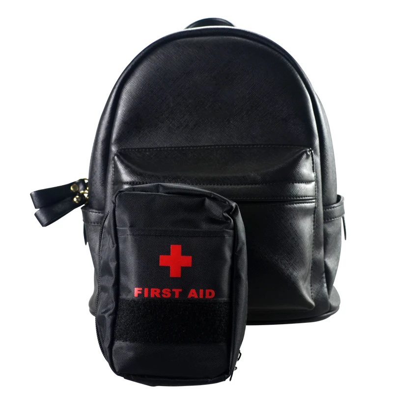 Nuevo estilo de primeros auxilios Kit de coche kit de emergencia al aire libre de emergencia de viaje, bolsa de Camping supervivencia Kits médicos fácil de llevar.