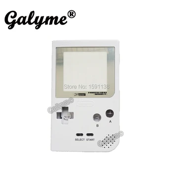 

Hot Sale White Color Case Full Set Replacement Housing Shell With Logo For GBP GameboyGB Pocket Console Plastic Cover Case