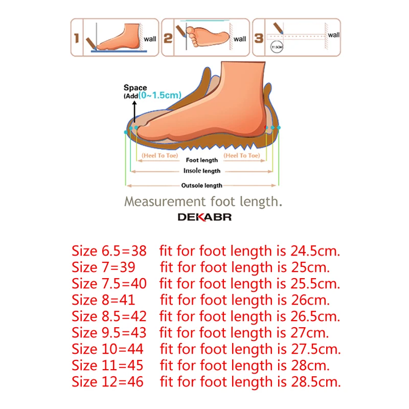 DEKABR/мужские модные ботинки из натуральной кожи; мужские кроссовки с эластичной резинкой на липучке; удобная дышащая обувь; размеры 38-46