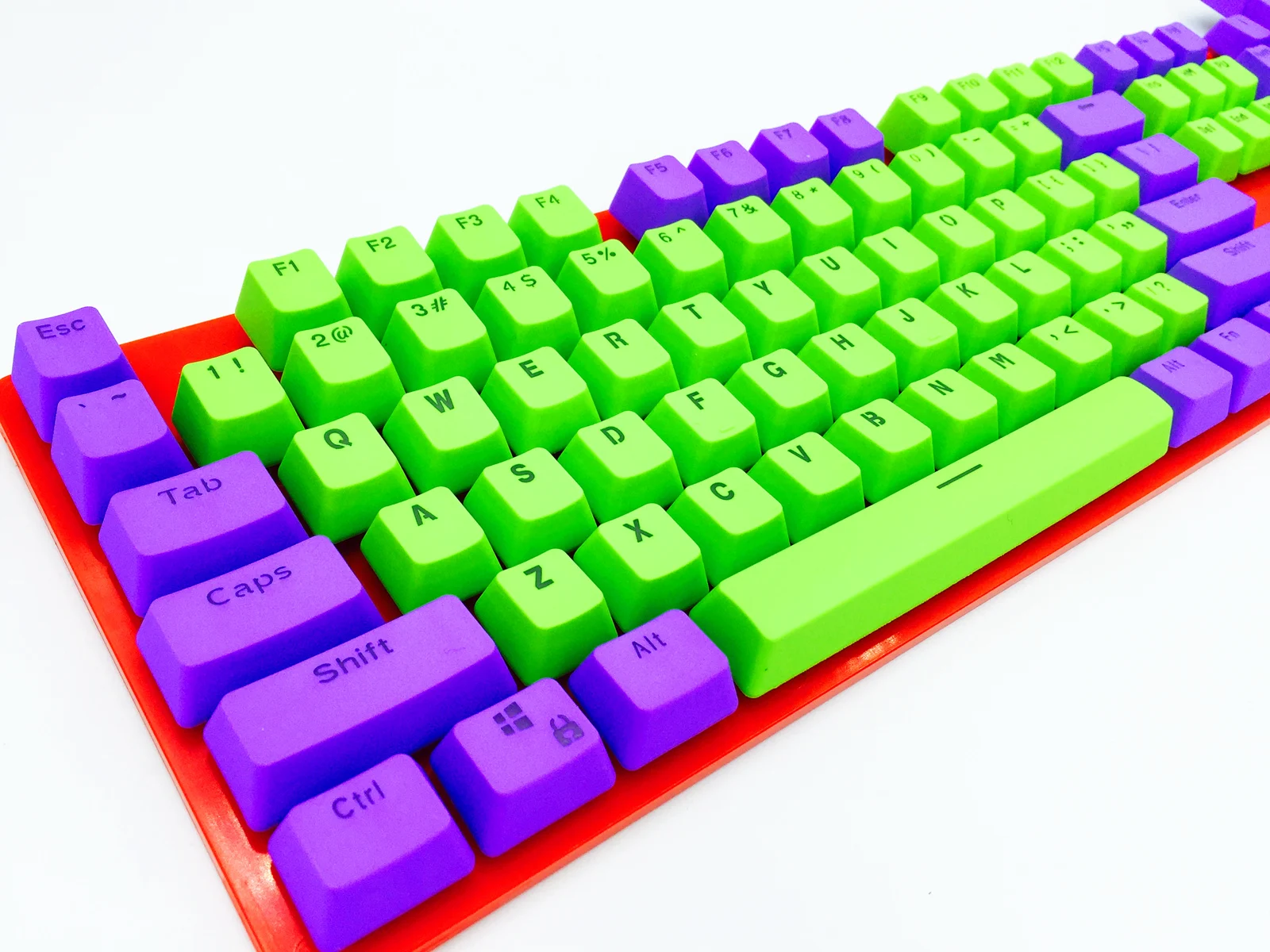 104 клавиши PBT Eva Green Doubleshot кепка для ключей с подсветкой набор кепок Cherry MX