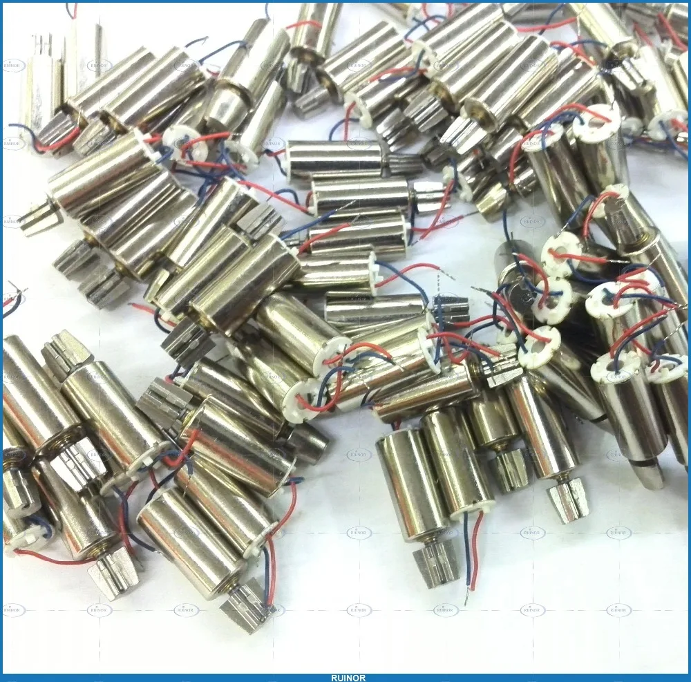 DC 1.5V-3V 0716 7mm*16mm Micro Mini Coreless Vibration Vibrating Vibrator Motor