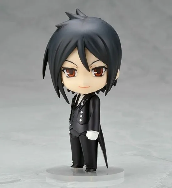 Фигурка Kuroshitsuji Black Butler Себастиан микаелис 10 см ПВХ Подарочные игрушки куклы Коллекционная нендороидная модель аниме