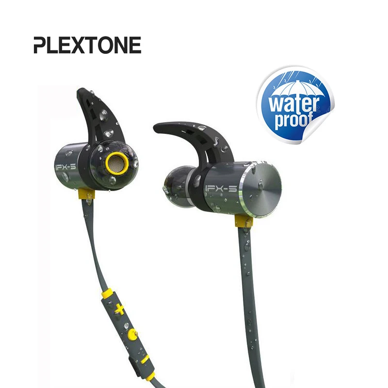 

PLEXTONE IPX5 Waterproof Bluetooth Earphones Dual Battery Wireless auricular Magnetic Sport fone de ouvido With Mic For Phone