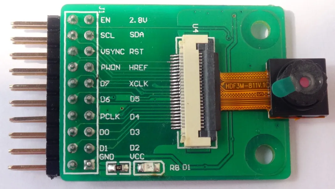 

OV2640 Camera Module 2 Megapixels/Provides STM32 Driver