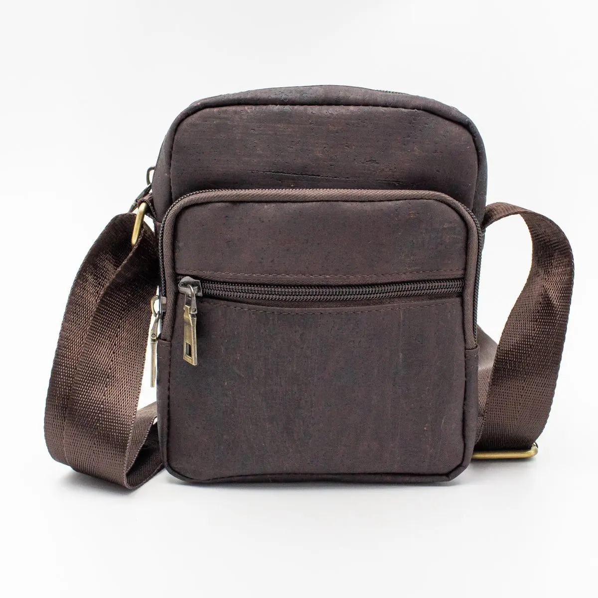 Из Португалии коричневая пробковая сумка через плечо Bag 304 B|Сумки-кроссбоди| |