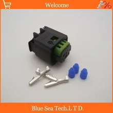 10 sets female 3 Pin 1-967642-1 auto restrictor sensor/Throttl/Taillight plug,auto waterproof plug for BMW,Benz