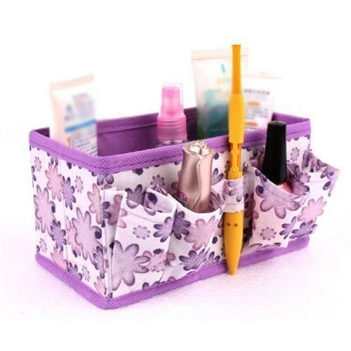 

Cosmetic Storage bag Box Bag Organiser Foldable Stationary Container