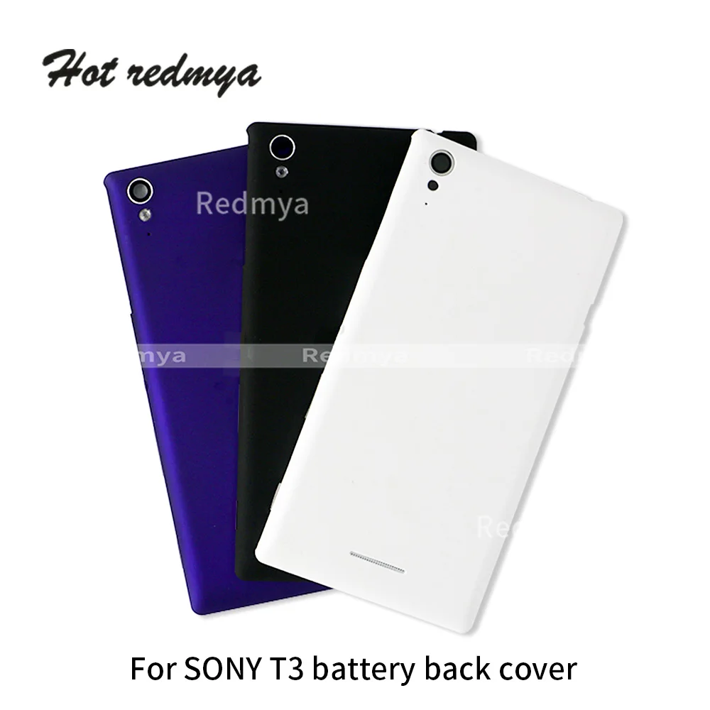 

Back Housing For Sony Xperia C3 D2502 D2503 D2533 T3 D5102 5103 5106 Battery Back Cover Door Housing Rear Phone Case T3 C3