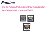 PokemonSeries Diamond/Platinum/Pearl картридж для видеоигр консольная карта Английская версия для США