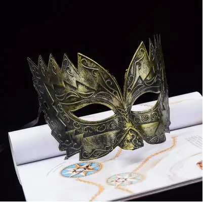 

Halloween Half Face Mask Male Adults Handsome cool masquerade party sexy masks