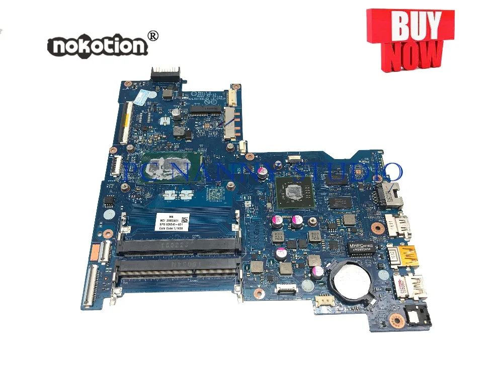 Материнская плата PANANNY AHL50/ABL52 839540 601 для ноутбука HP 15 AC|Материнские платы
